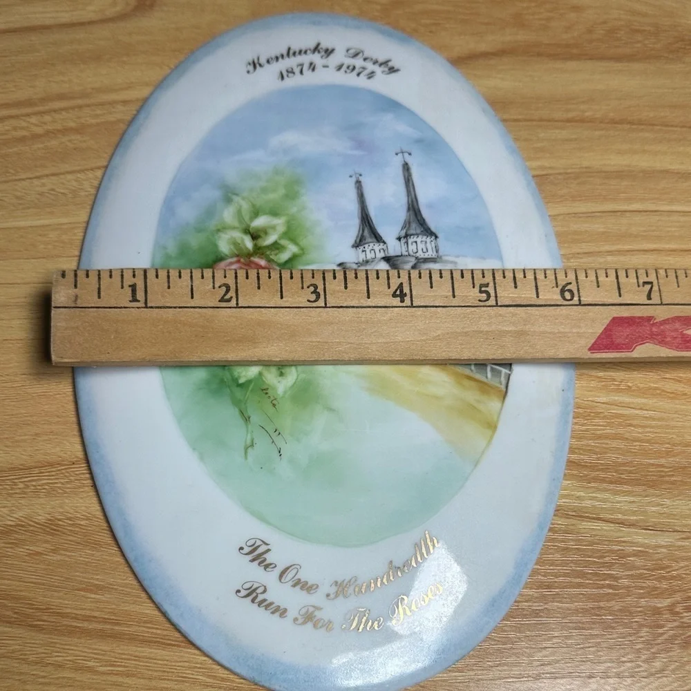 Kentucky derby 1864-1974 Decorative Plates the one hundredth run for the roses